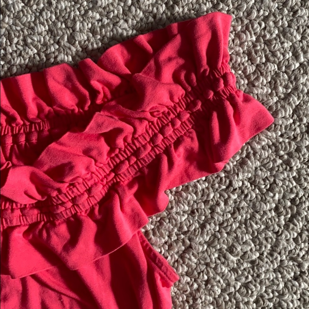 BCBG MaxAzria Ruffle Top XS - Picture 3 of 6